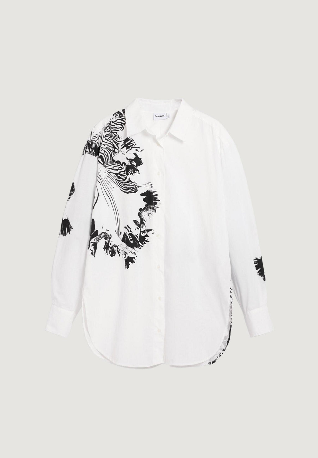 Long sleeves shirts Desigual CAM_ORCHID_LACROIX