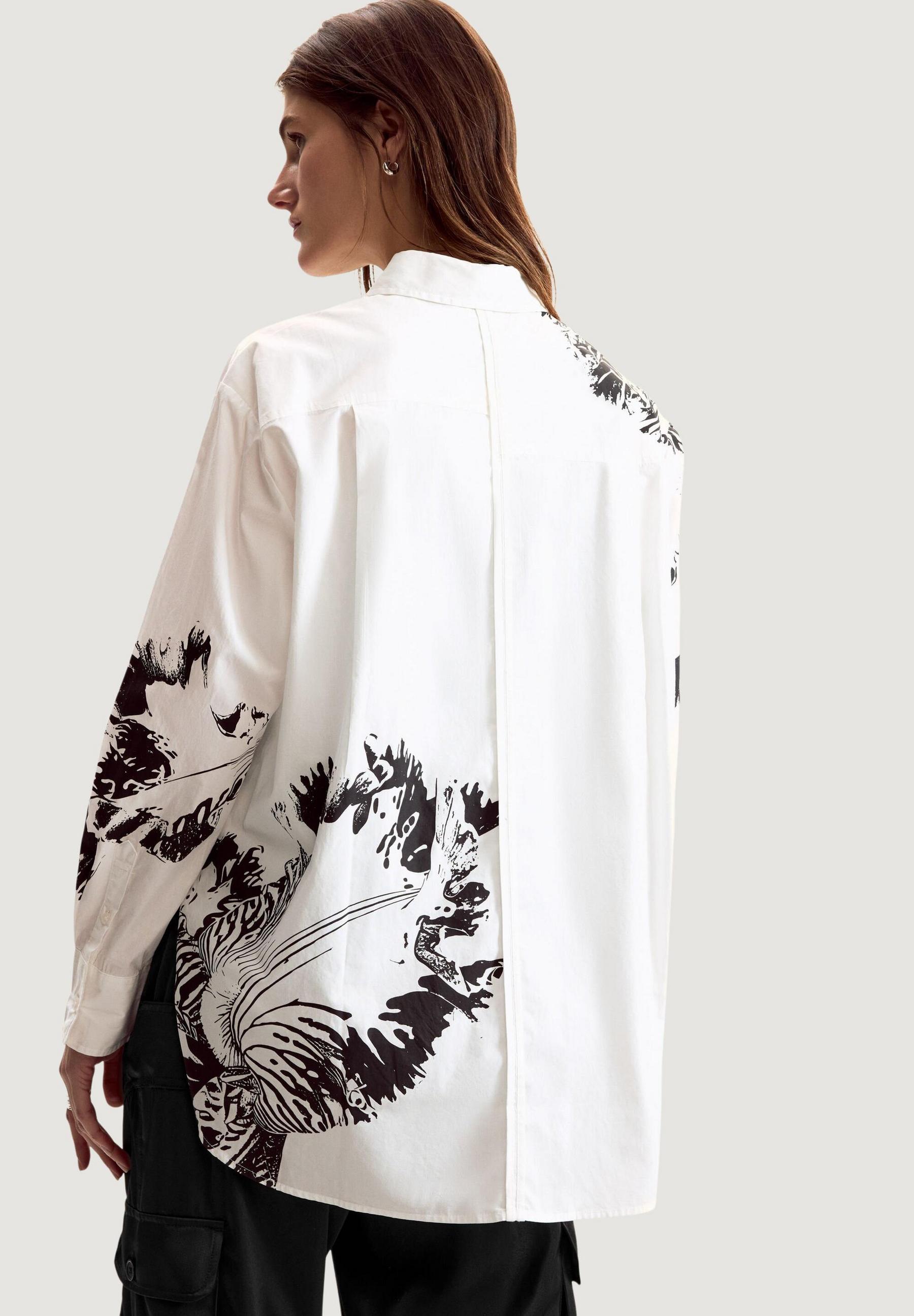 Long sleeves shirts Desigual CAM_ORCHID_LACROIX