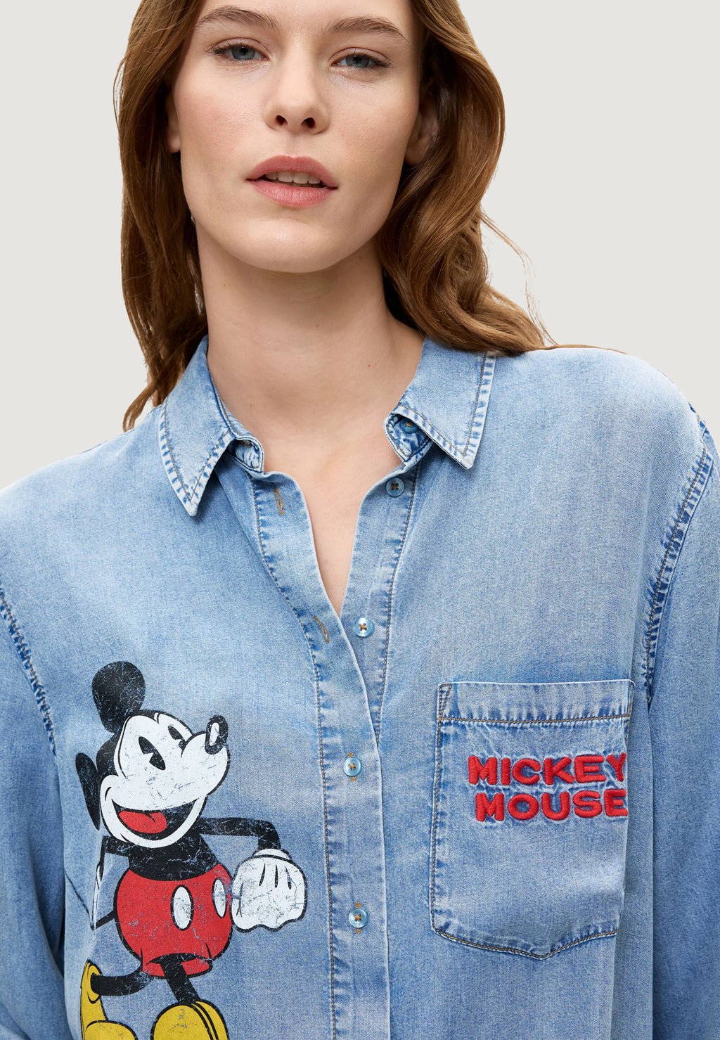 Camicia manica lunga Desigual CAM_MICKEY