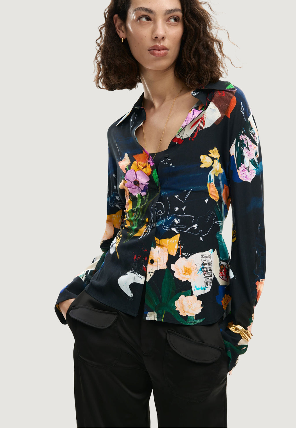 Camicia manica lunga Desigual CAM_FEREO