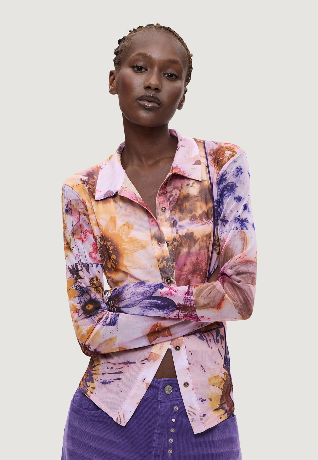 Camicia manica lunga Desigual TS_NAHUA