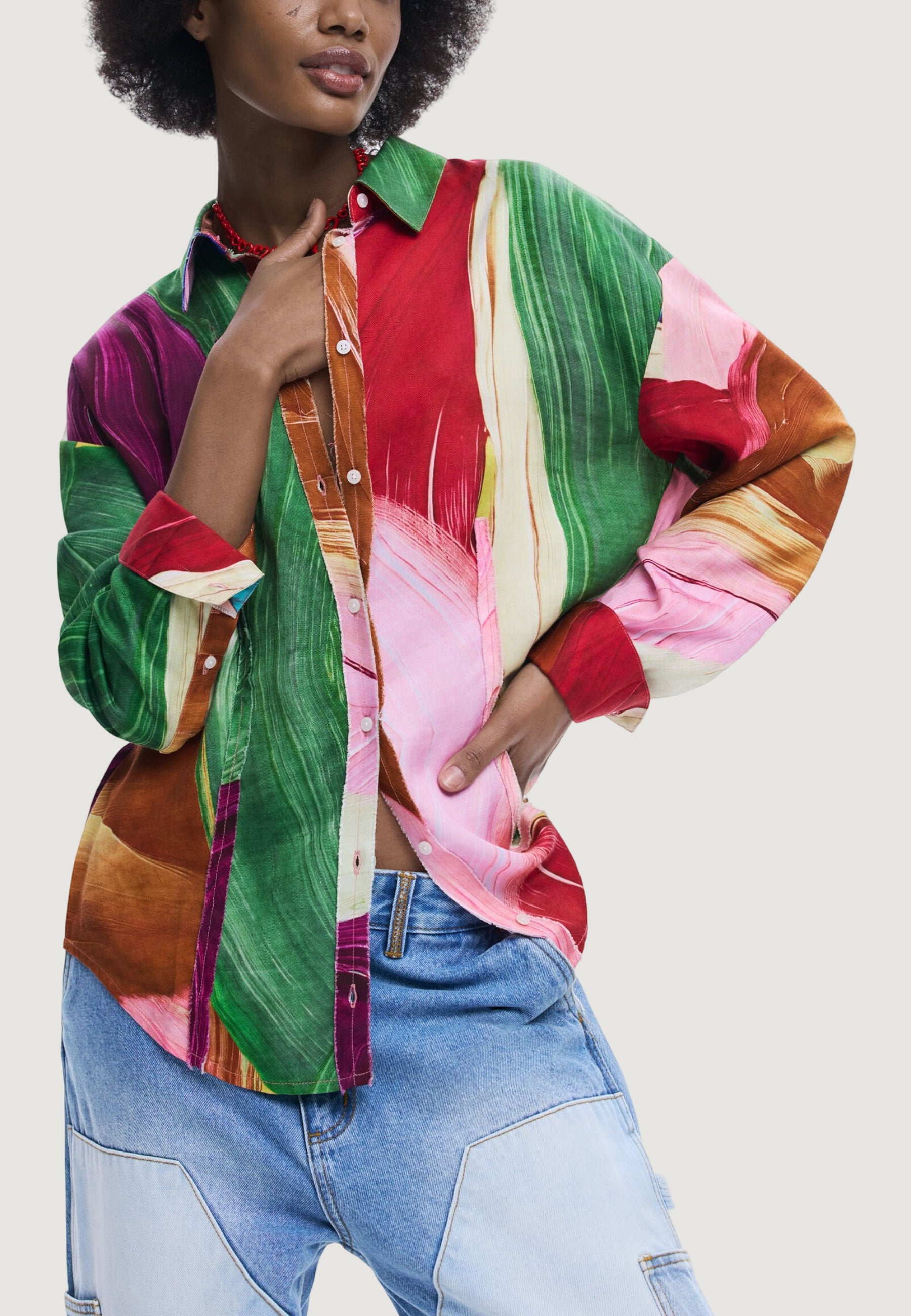 Camicia manica lunga Desigual CAM_TUTIFRUTTI