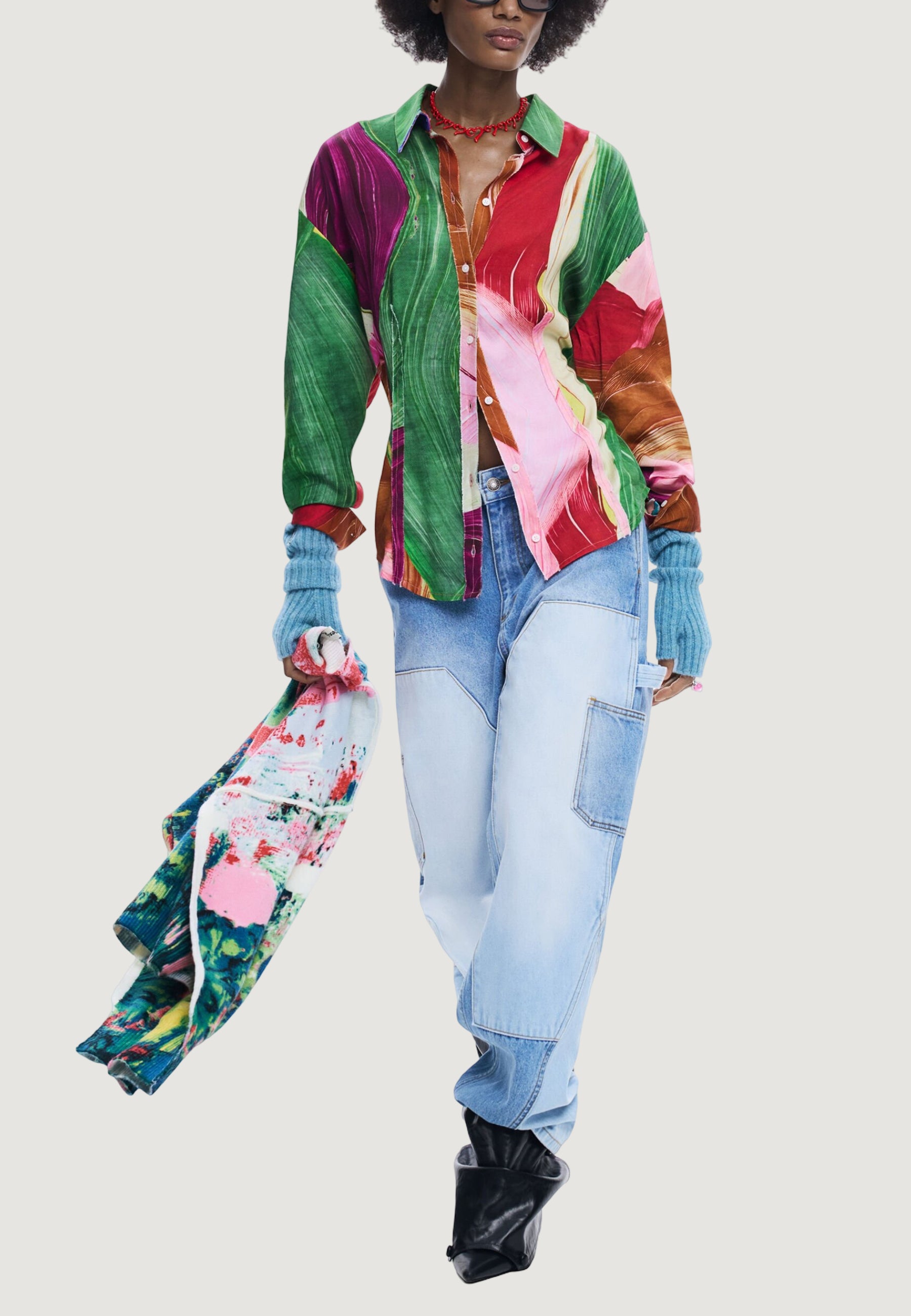 Camicia manica lunga Desigual CAM_TUTIFRUTTI