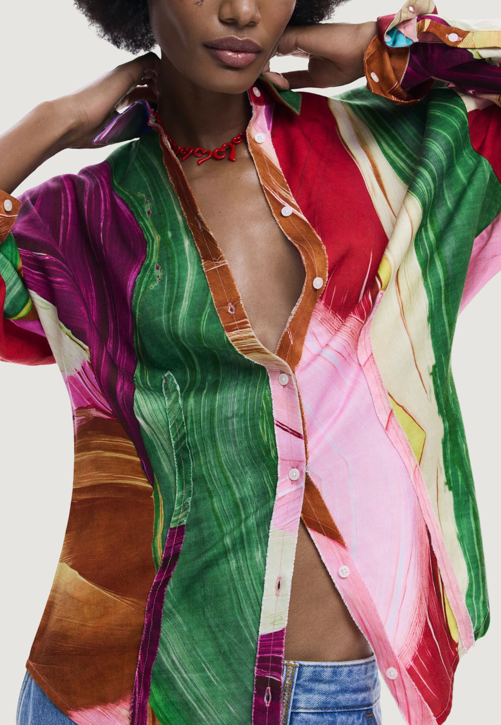 Camicia manica lunga Desigual CAM_TUTIFRUTTI