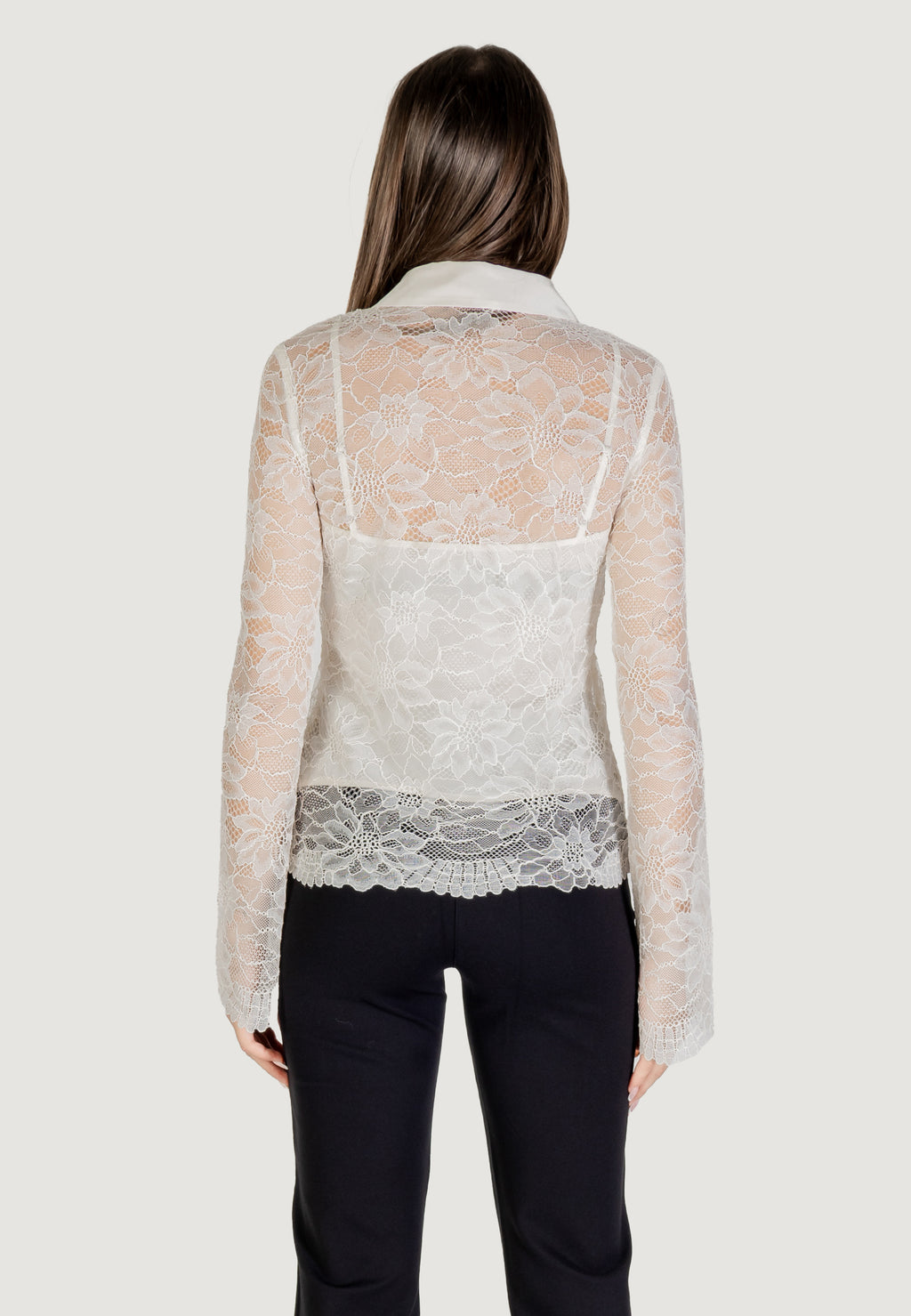 Camicia manica lunga Guess LS ANTOINETTE LACE SHIRT