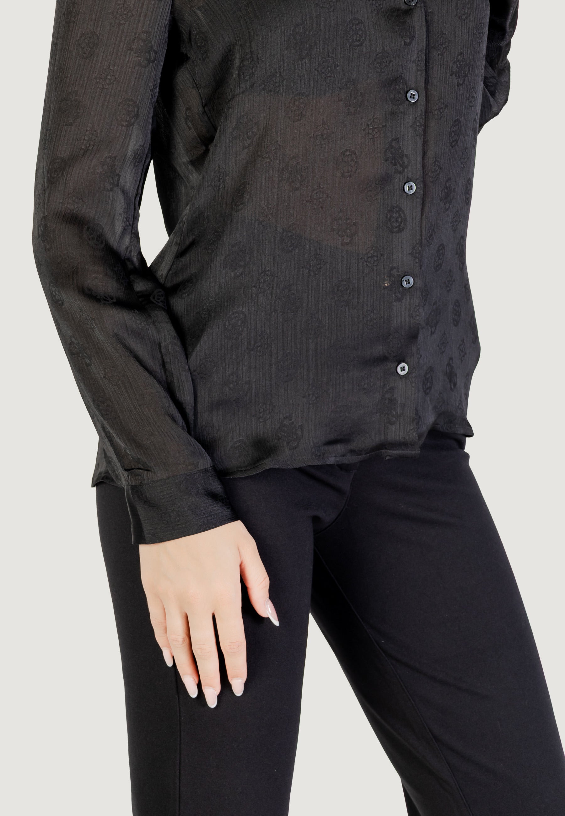 Camicia manica lunga Guess LS MARTHE LOGO SHIRT