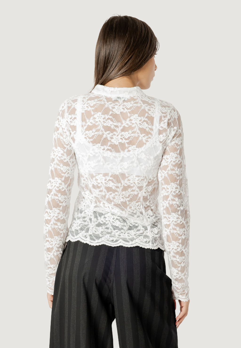 Camicia manica lunga I am CLAUDIA JAPAN LACE TOP