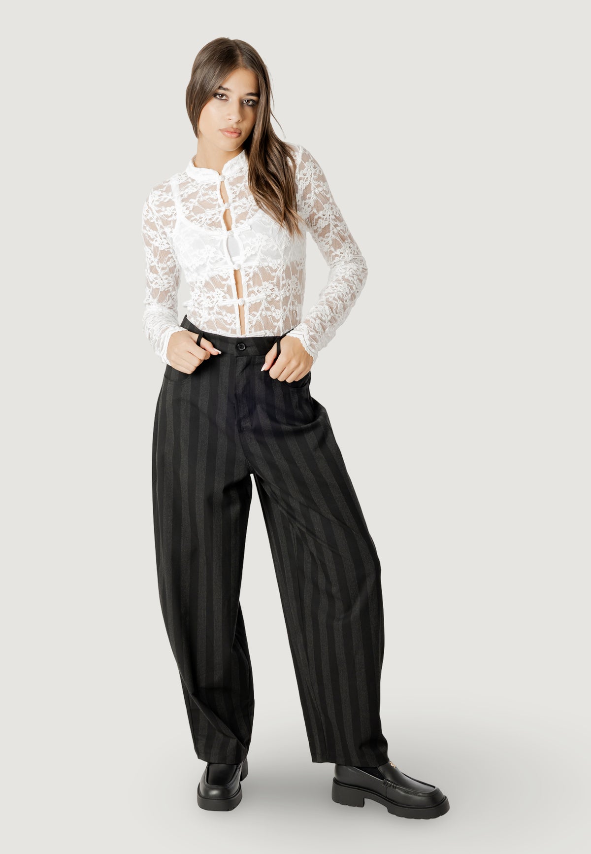 Camicia manica lunga I am CLAUDIA JAPAN LACE TOP