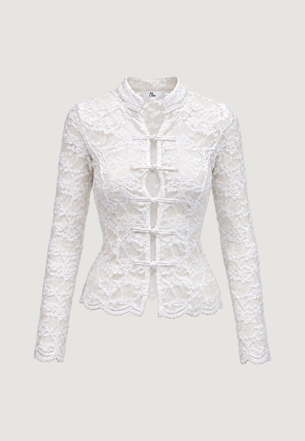 Camicia manica lunga I am CLAUDIA JAPAN LACE TOP