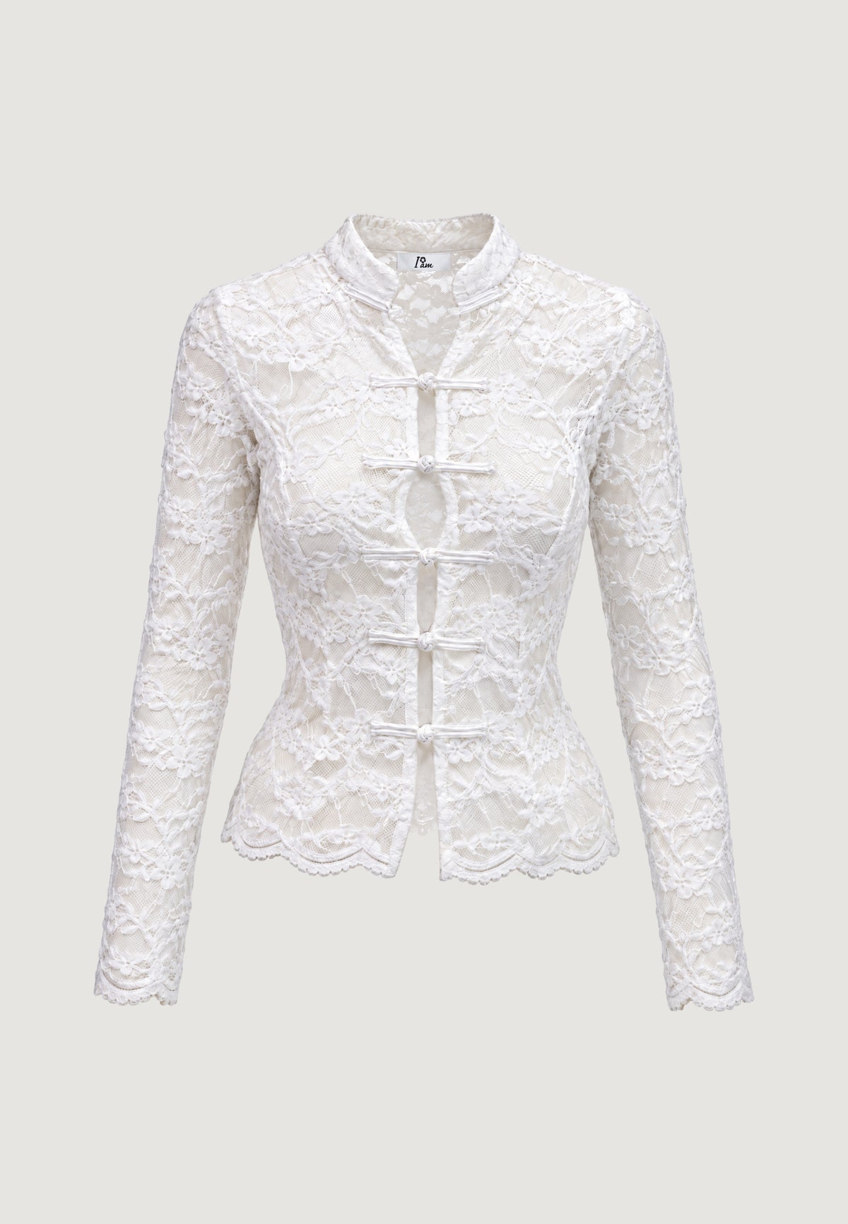 Camicia manica lunga I am CLAUDIA JAPAN LACE TOP