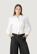 Camicia manica lunga I am Rita bow jewel shirt