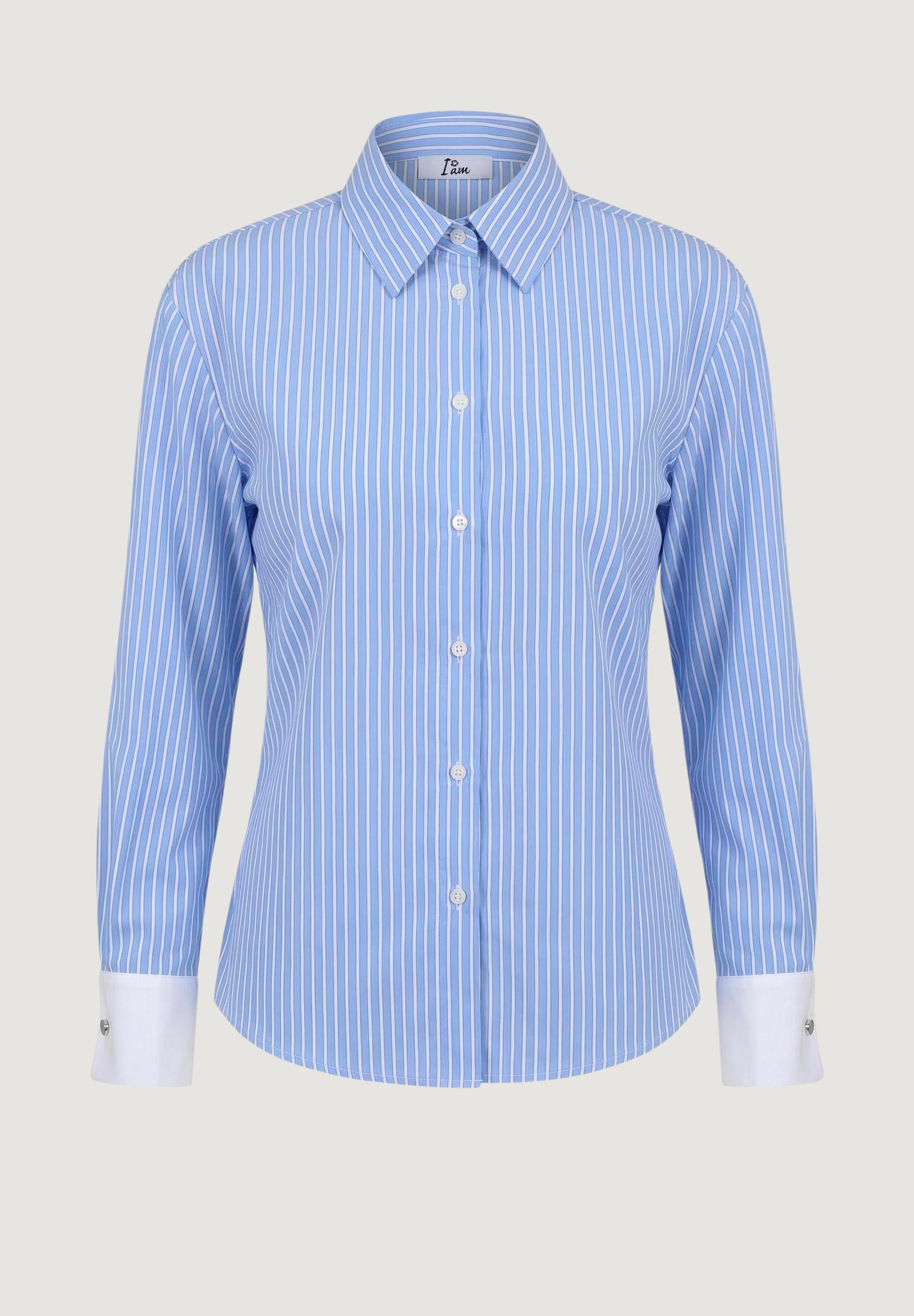 Camicia manica lunga I am Camicia Cotone Righe