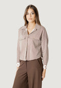 Camicia manica lunga I am alessia dual print crop shirt