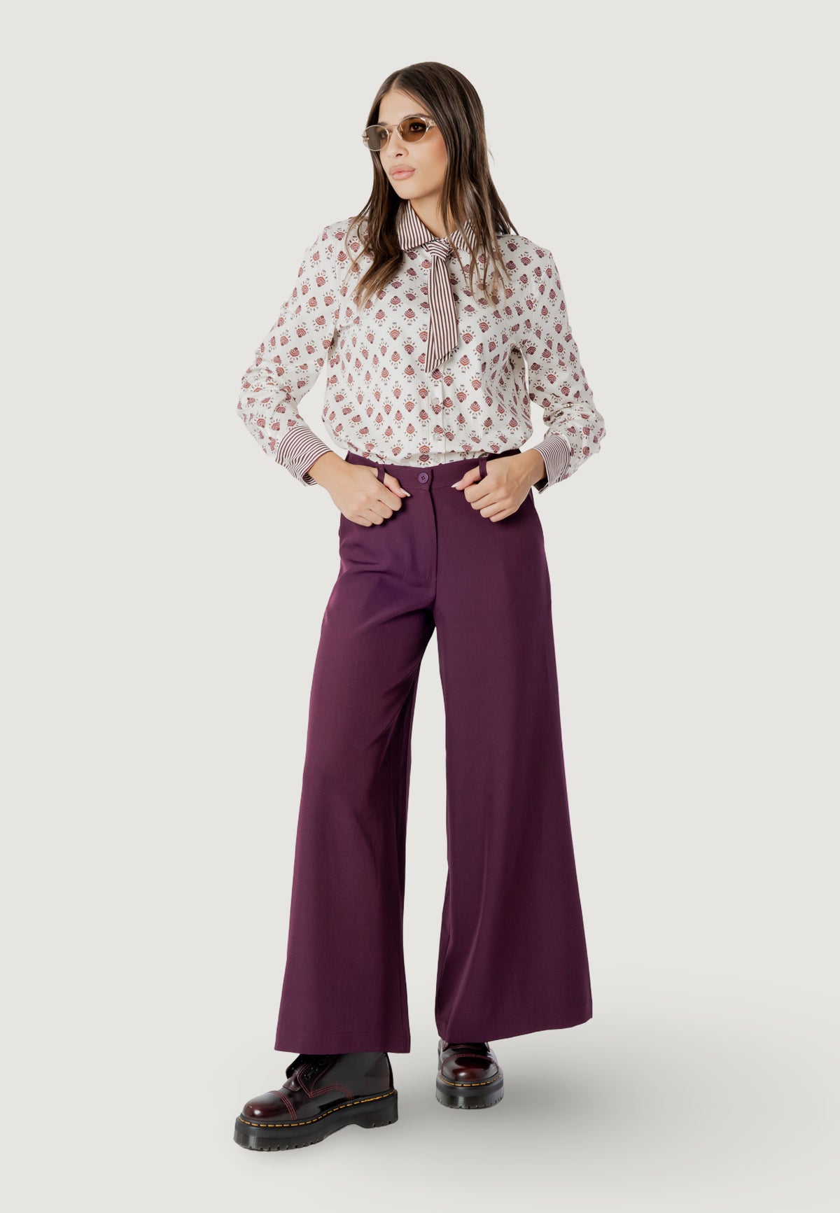 Camicia manica lunga I am alessia dual print reg shirt