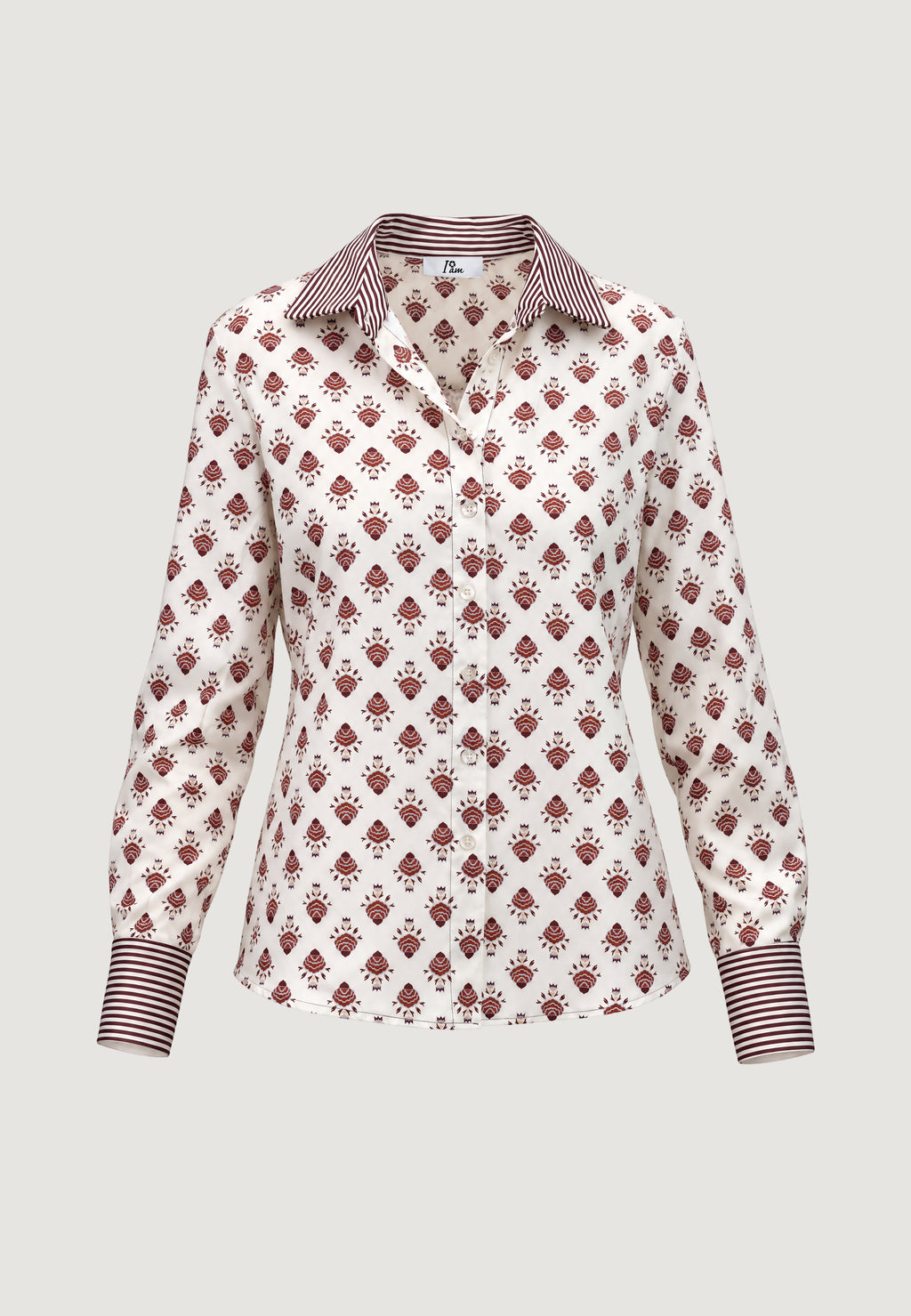 Camicia manica lunga I am alessia dual print reg shirt