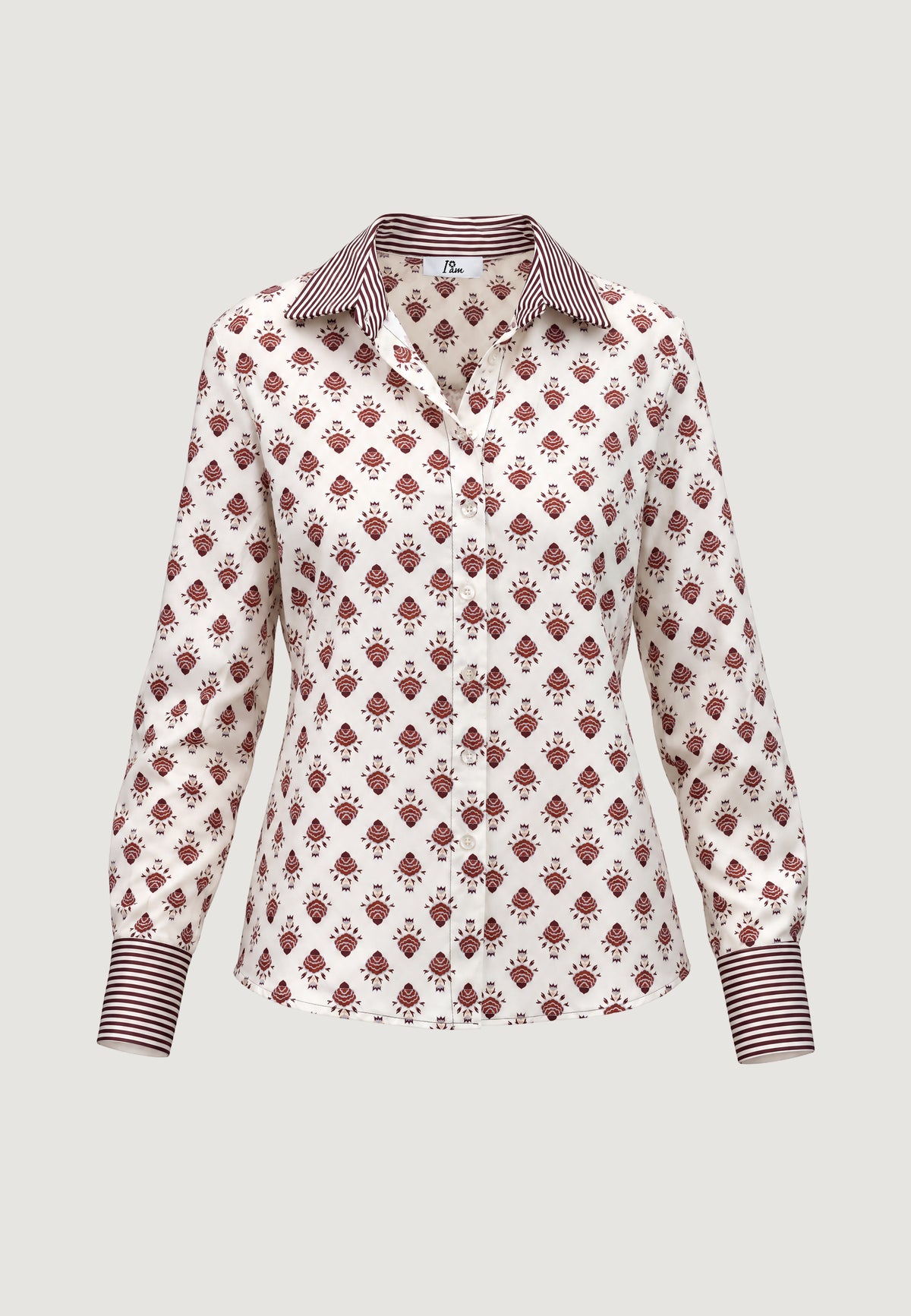 Camicia manica lunga I am alessia dual print reg shirt