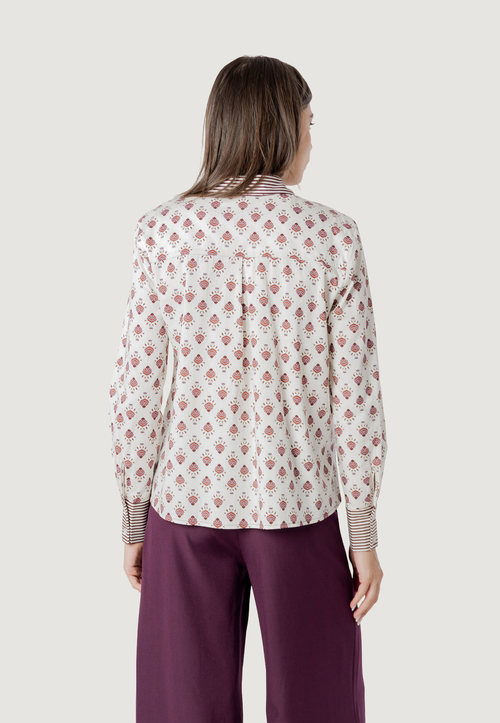 Camicia manica lunga I am alessia dual print reg shirt