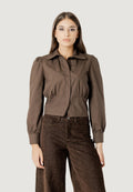 Camicia manica lunga I am Rita bow jewel shirt
