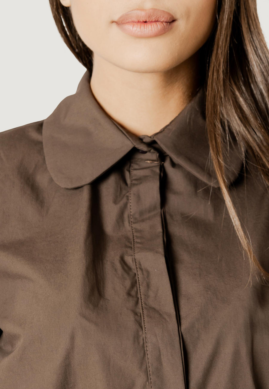 Camicia manica lunga I am Rita bow jewel shirt