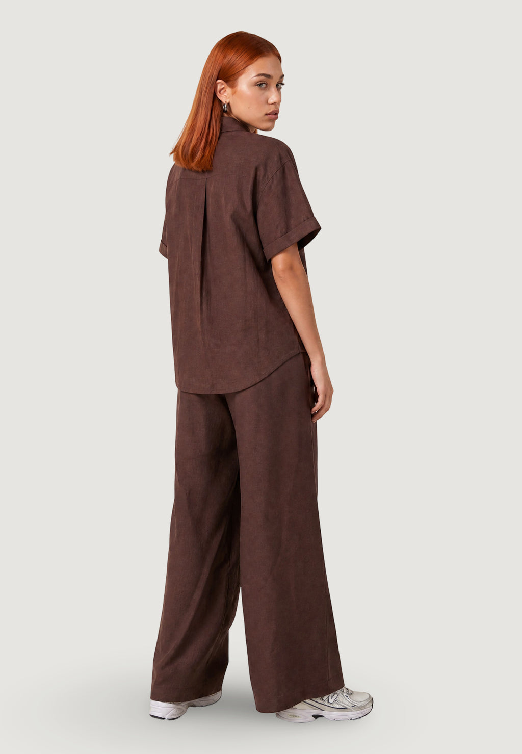 Camicia manica lunga I am Camicia Lino Maniche Ampie