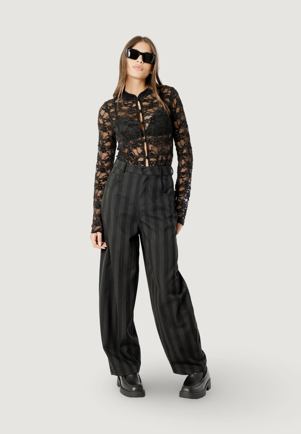 Camicia manica lunga I am CLAUDIA JAPAN LACE TOP