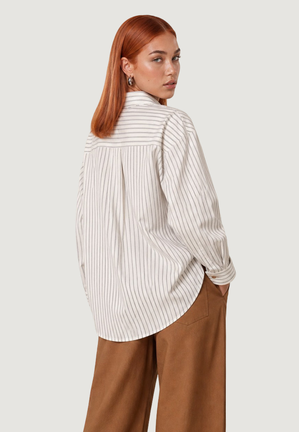 Camicia manica lunga I am Camicia Cotone Righe