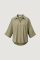 Camicia manica lunga I am Camicia Lino Maniche Ampie