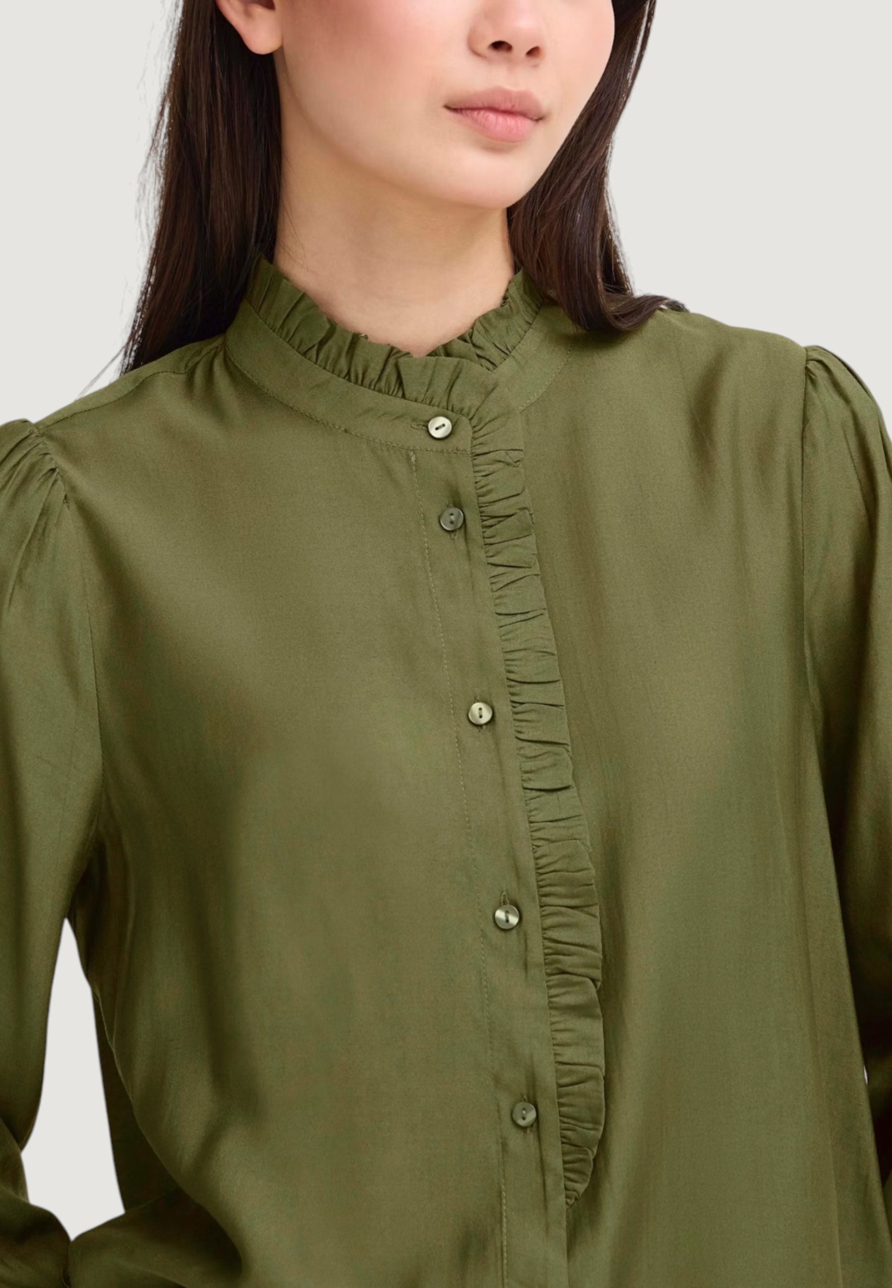 Camicia manica lunga ICHI IHKARLANI SH