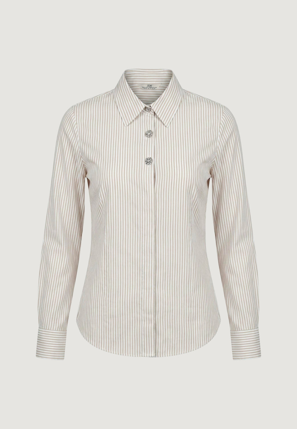 Long sleeves shirts Jacqueline de Yong JDYSOHO L/S LOOSE STRIPED SHIRT WVN