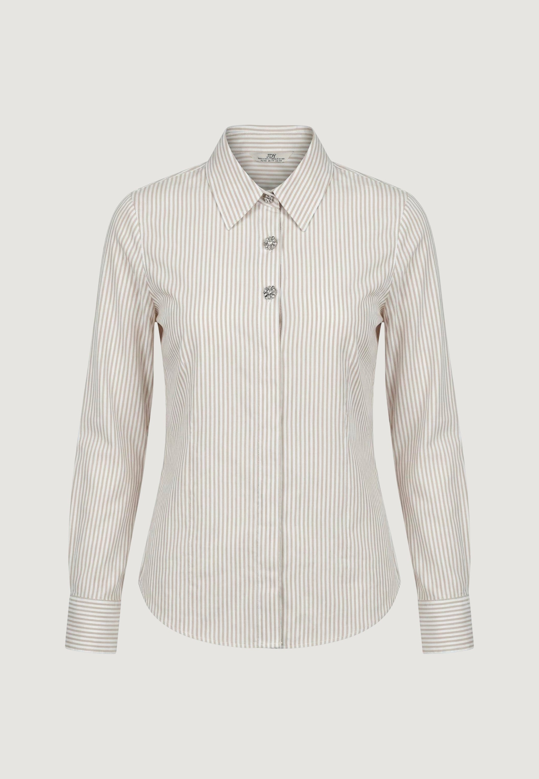 Long sleeves shirts Jacqueline de Yong JDYSOHO L/S LOOSE STRIPED SHIRT WVN