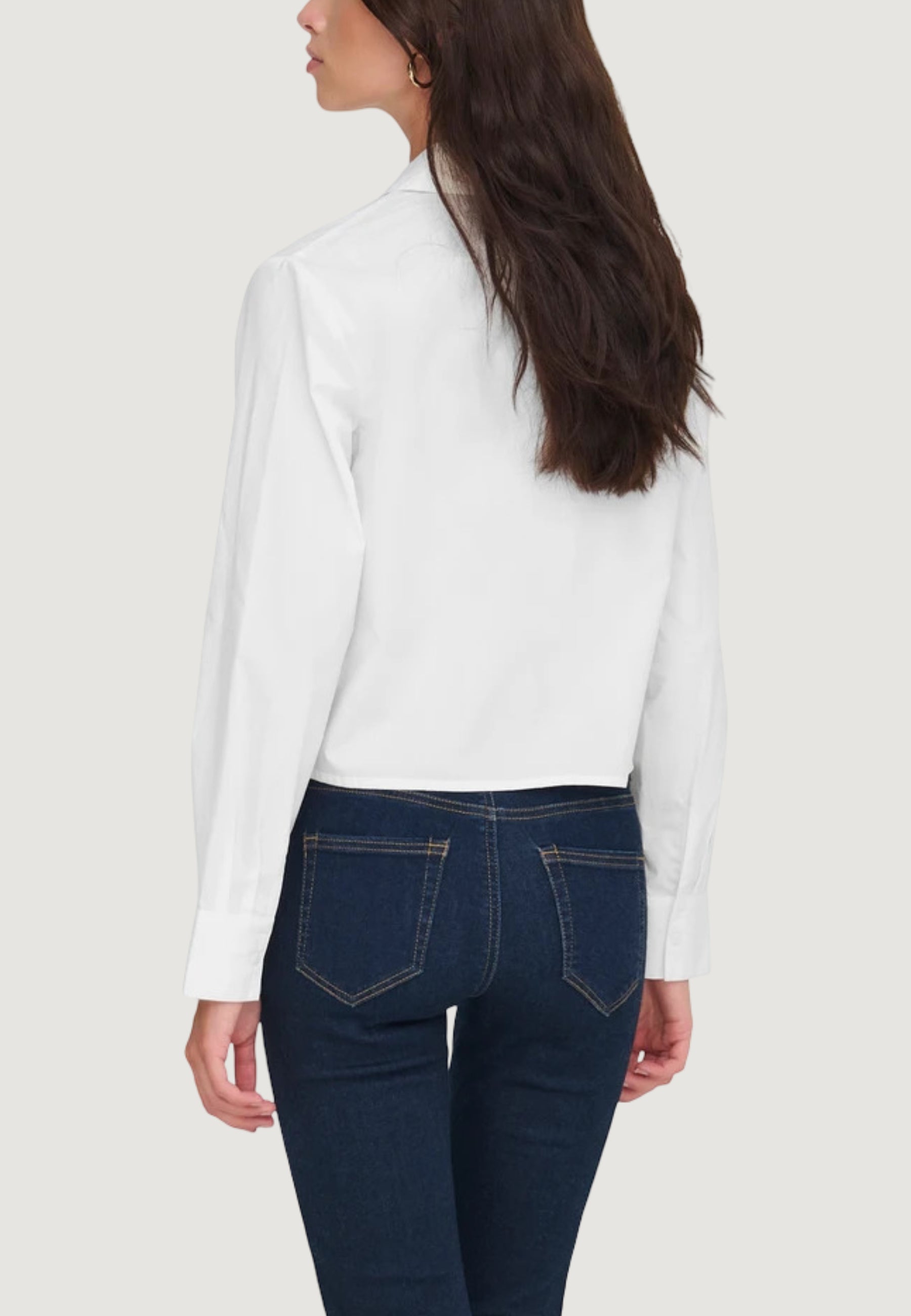 Camicia manica lunga Jacqueline de Yong Jdyriley L/S Short Emb. Shirt Wvn