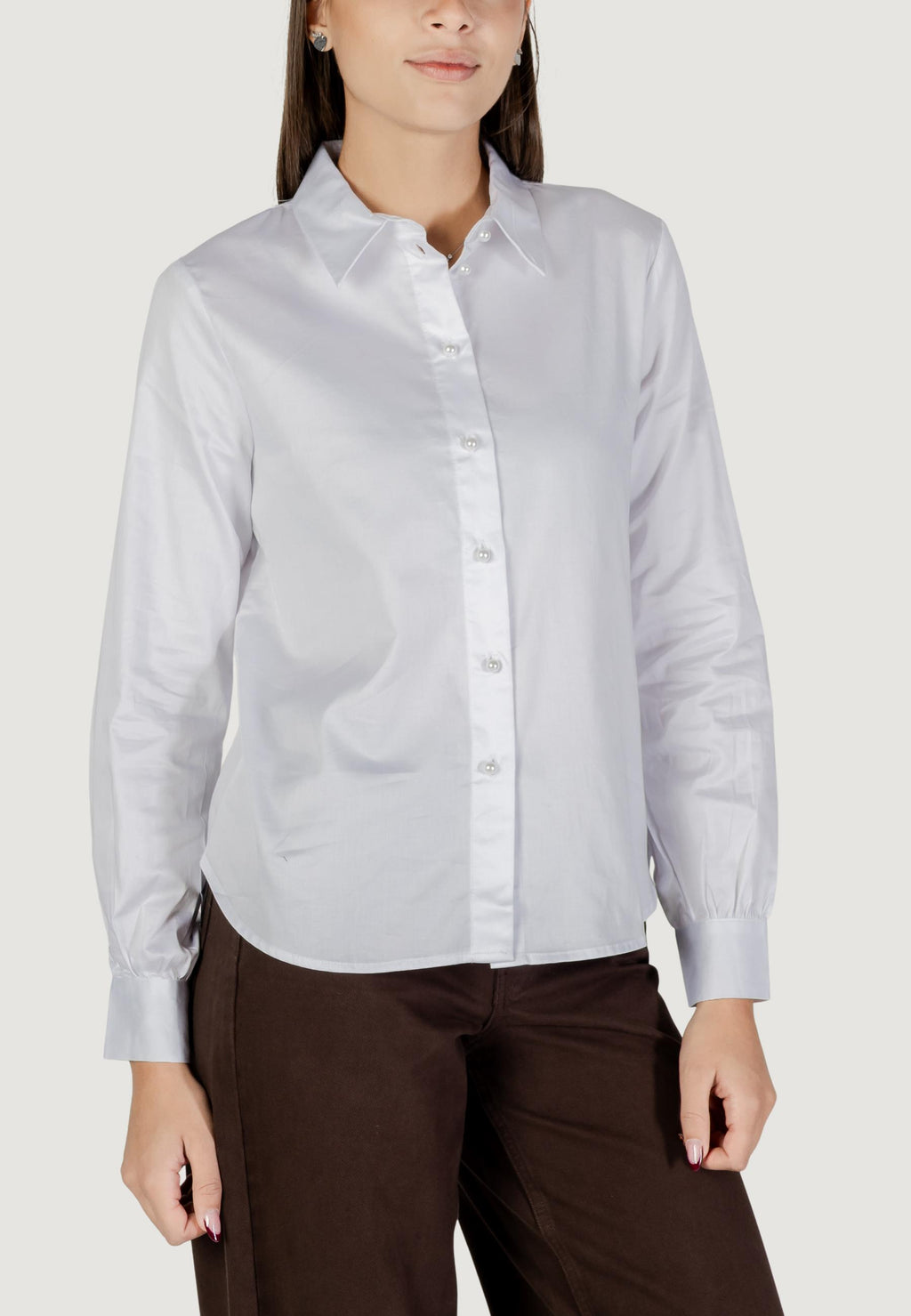 Camicia manica lunga Jacqueline de Yong Jdywillow L/S Pearl Shirt Wvn