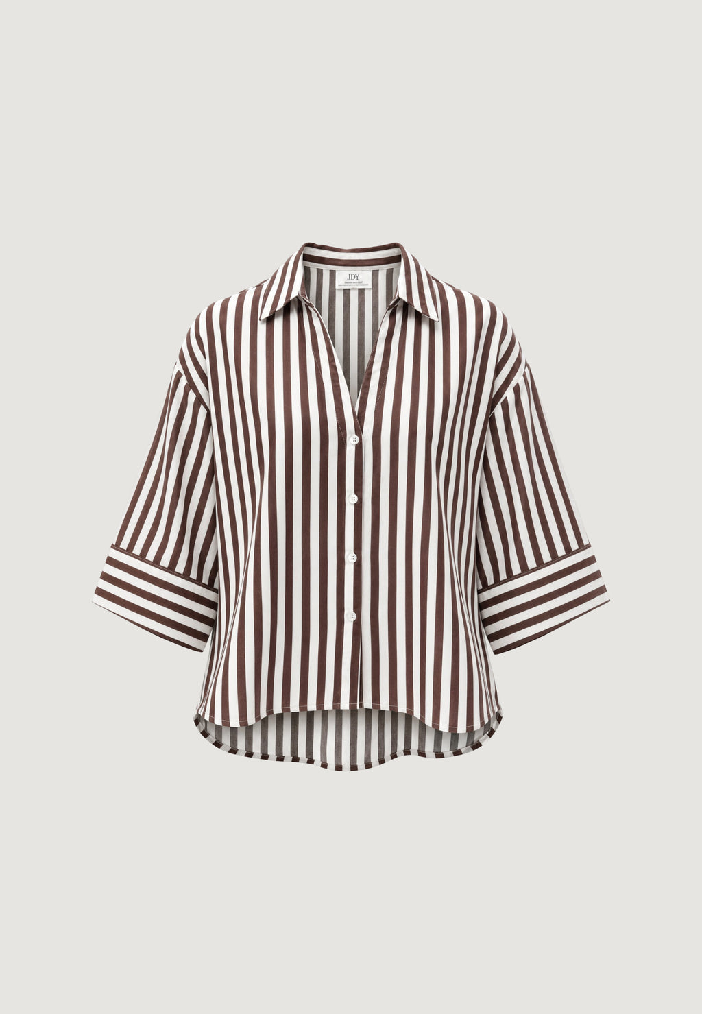Long sleeves shirts Jacqueline de Yong Jdylaurel Life 7/8 Shirt Wvn