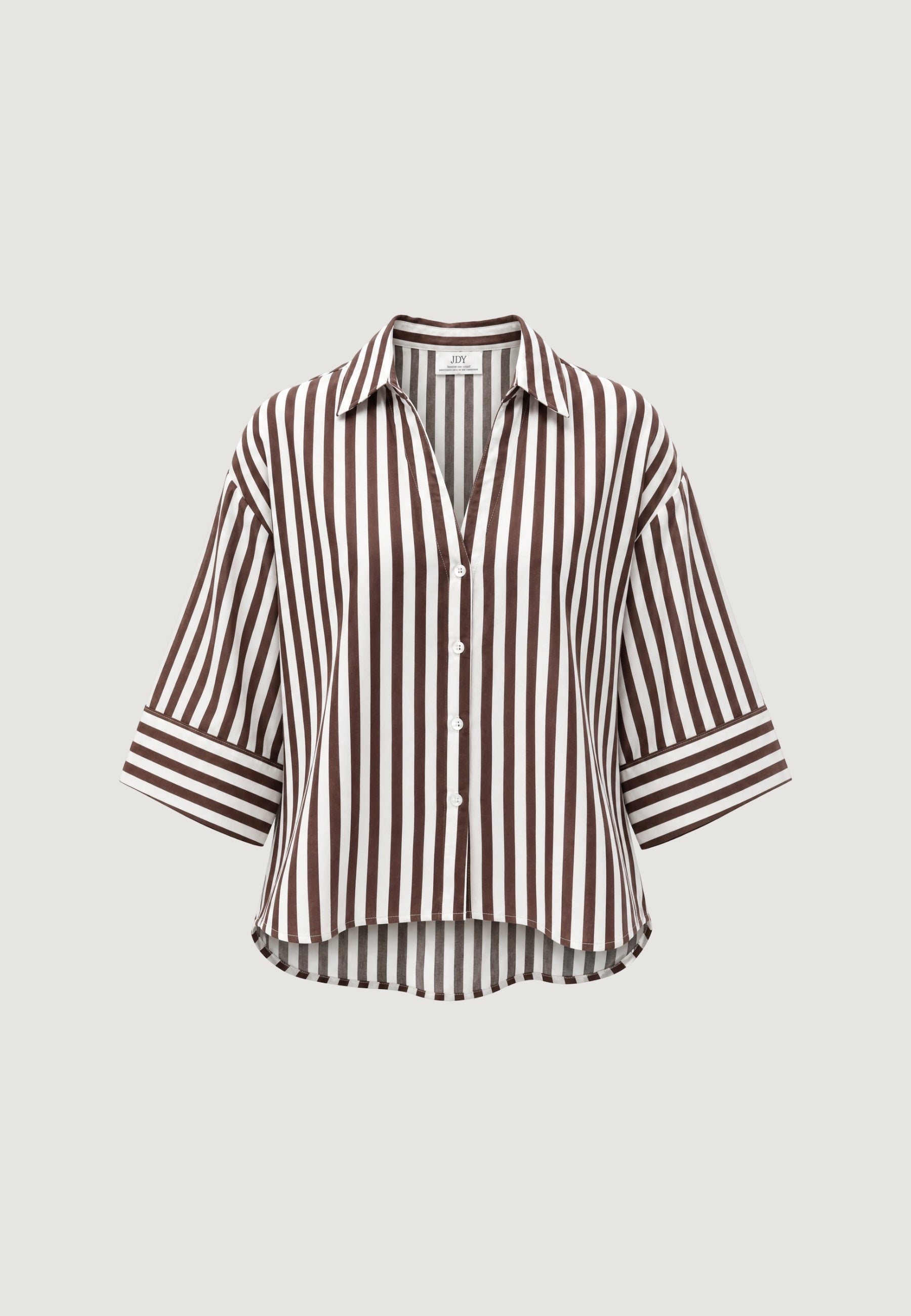 Long sleeves shirts Jacqueline de Yong Jdylaurel Life 7/8 Shirt Wvn