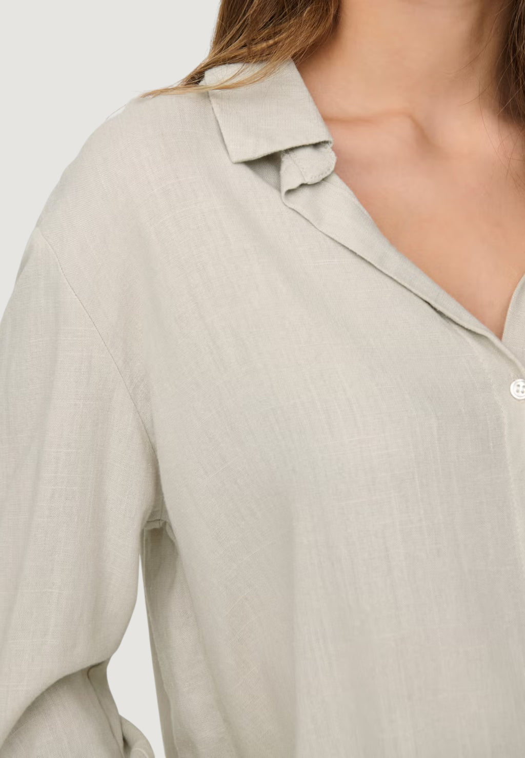 Camicia manica lunga Jacqueline de Yong Jdycaya Linen Loose L/S Shirt Wvn Dia