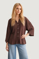 Camicia manica lunga Jacqueline de Yong Jdylaurel Life 7/8 Shirt Wvn