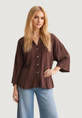 Camicia manica lunga Jacqueline de Yong Jdylaurel Life 7/8 Shirt Wvn