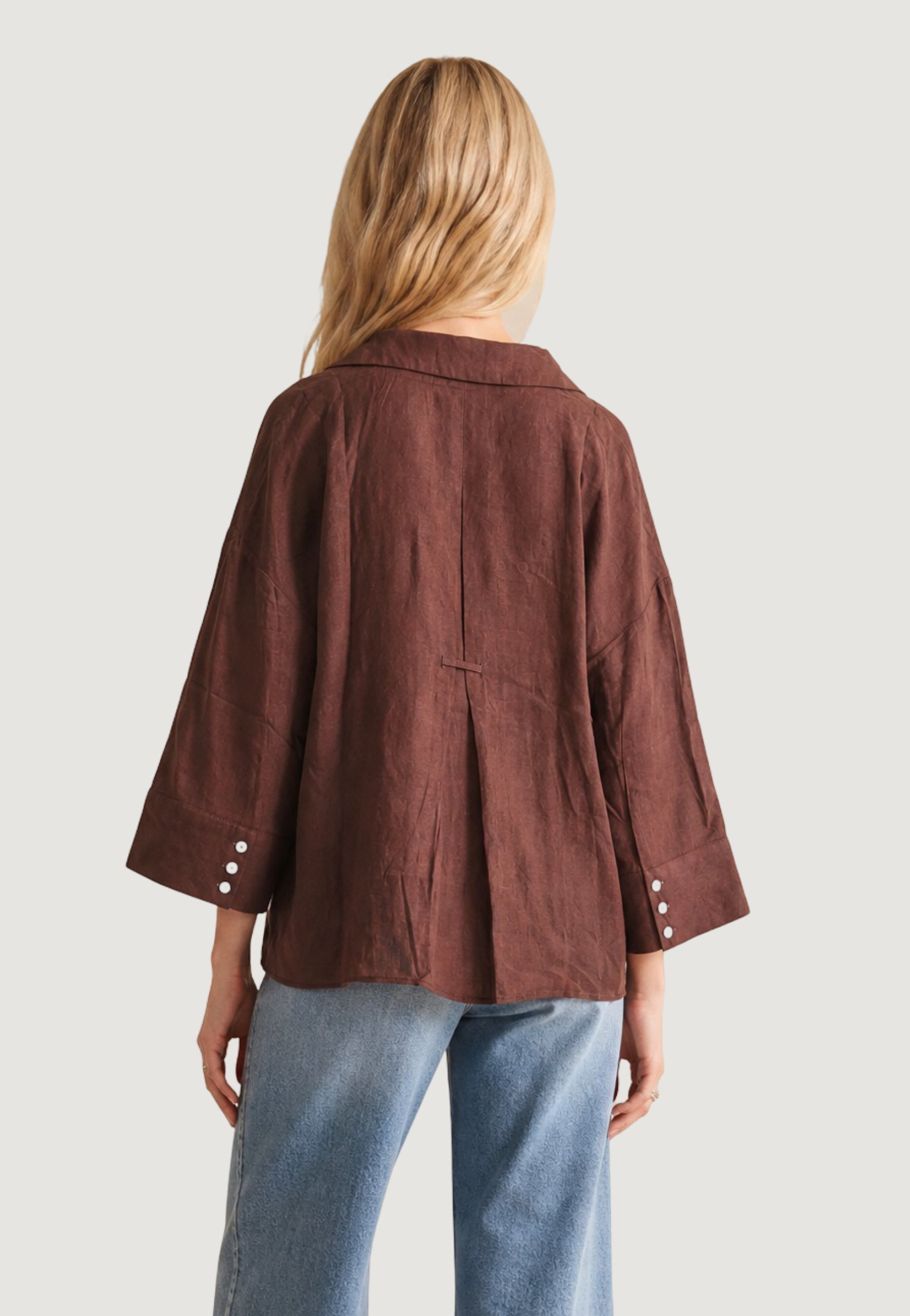 Camicia manica lunga Jacqueline de Yong Jdylaurel Life 7/8 Shirt Wvn