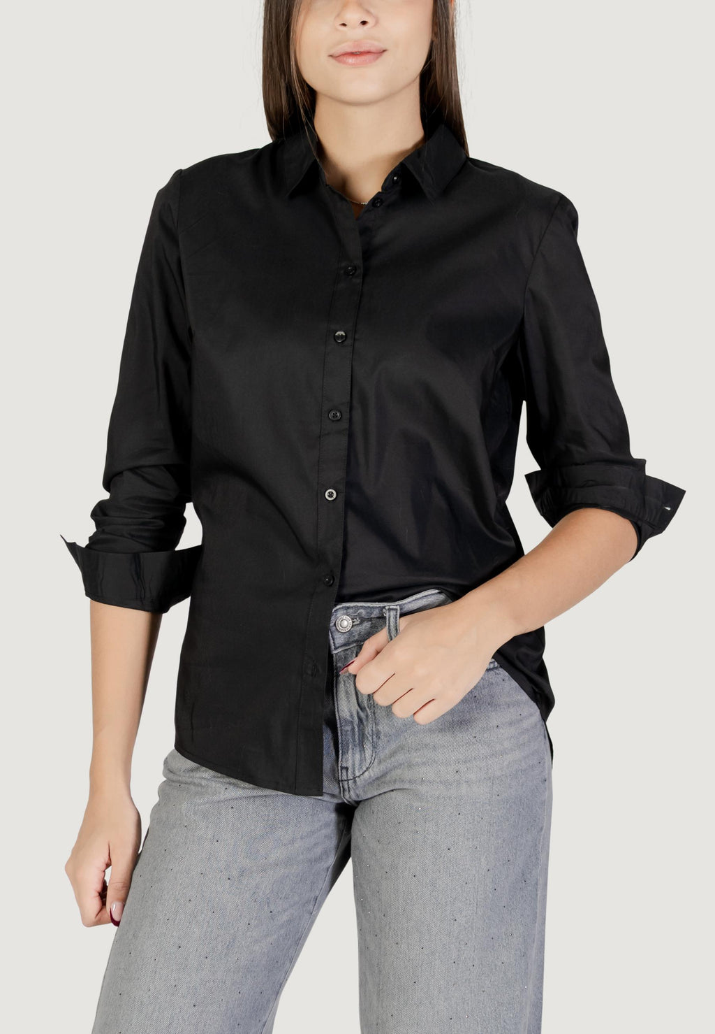 Camicia manica lunga Jacqueline de Yong JDYMIO L/S WVN NOOS