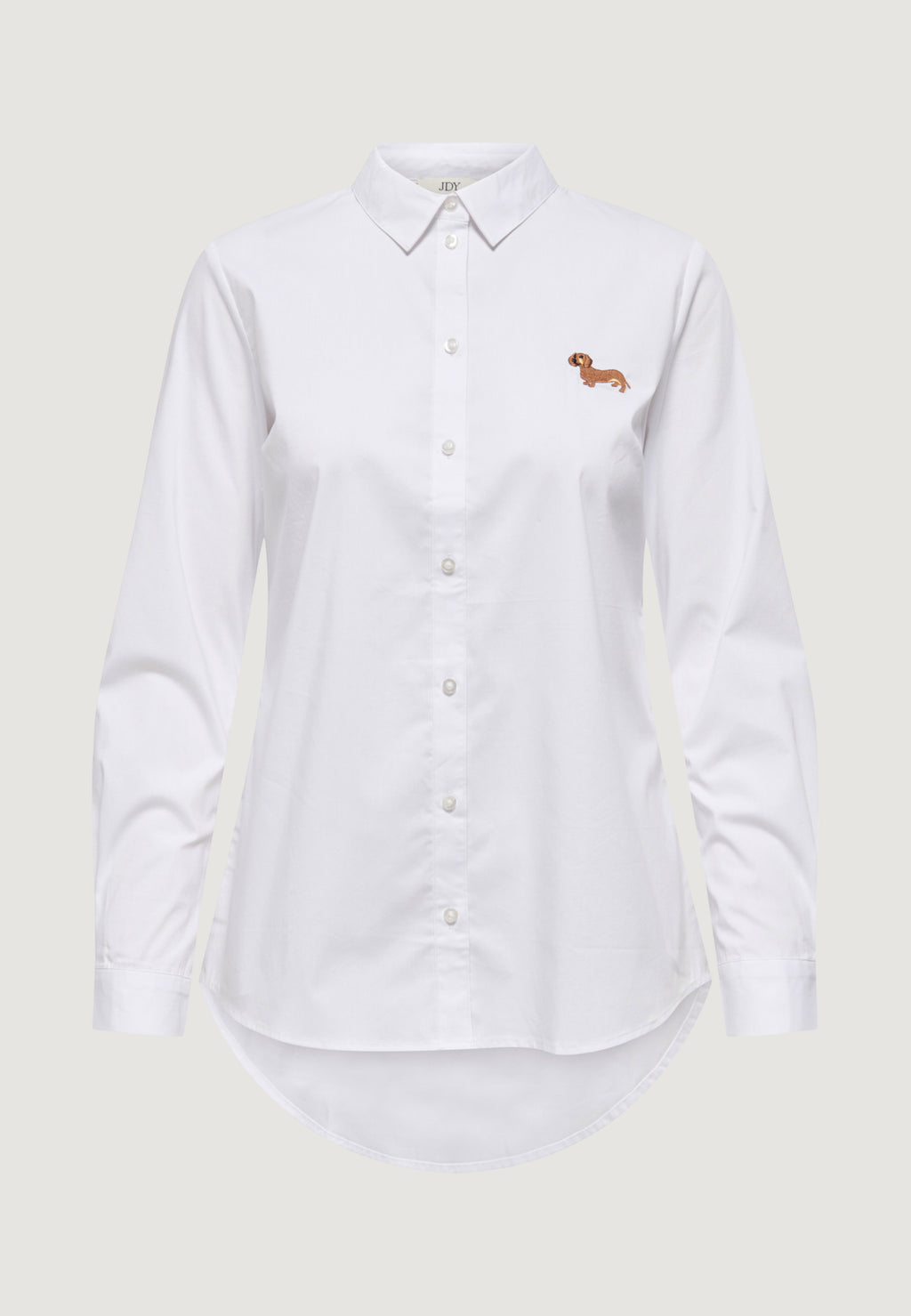 Long sleeves shirts Jacqueline de Yong Jdymio L/S Embroidery Shirt Wvn Noos