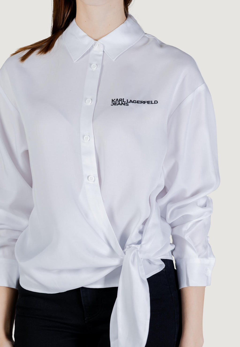 Long sleeves shirts Karl Lagerfeld Jeans KLJ Tied Blouse