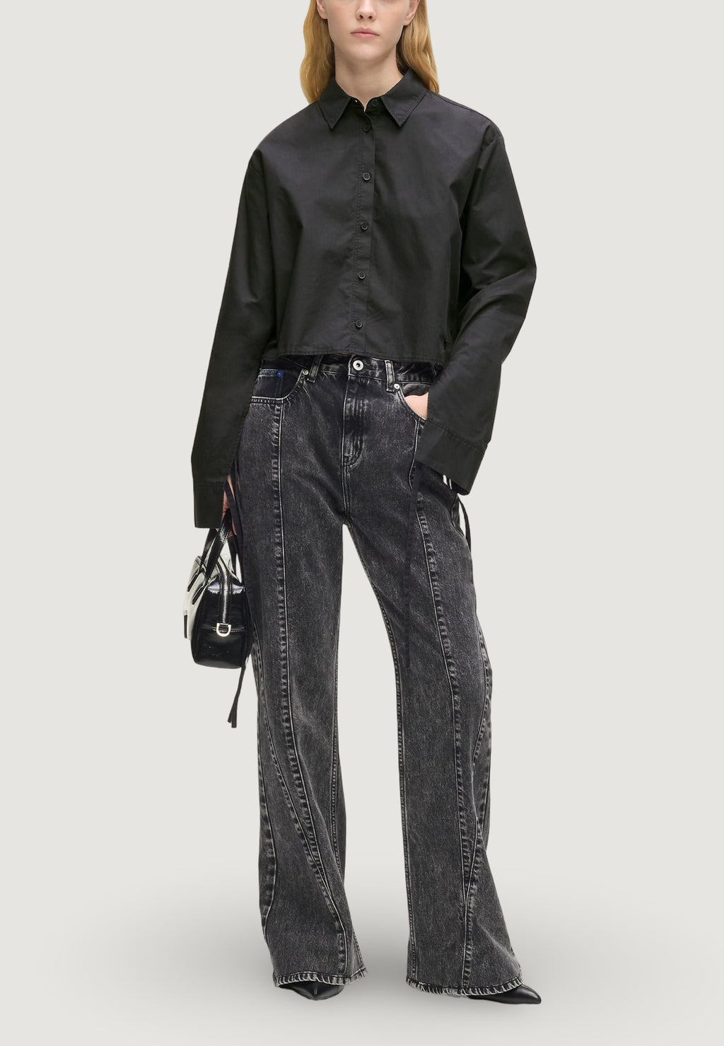 Long sleeves shirts Karl Lagerfeld Jeans KLJ Washed Cotton Blouse