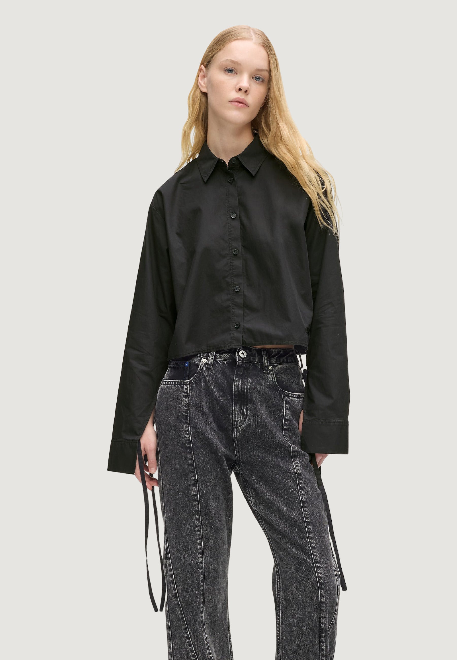 Long sleeves shirts Karl Lagerfeld Jeans KLJ Washed Cotton Blouse
