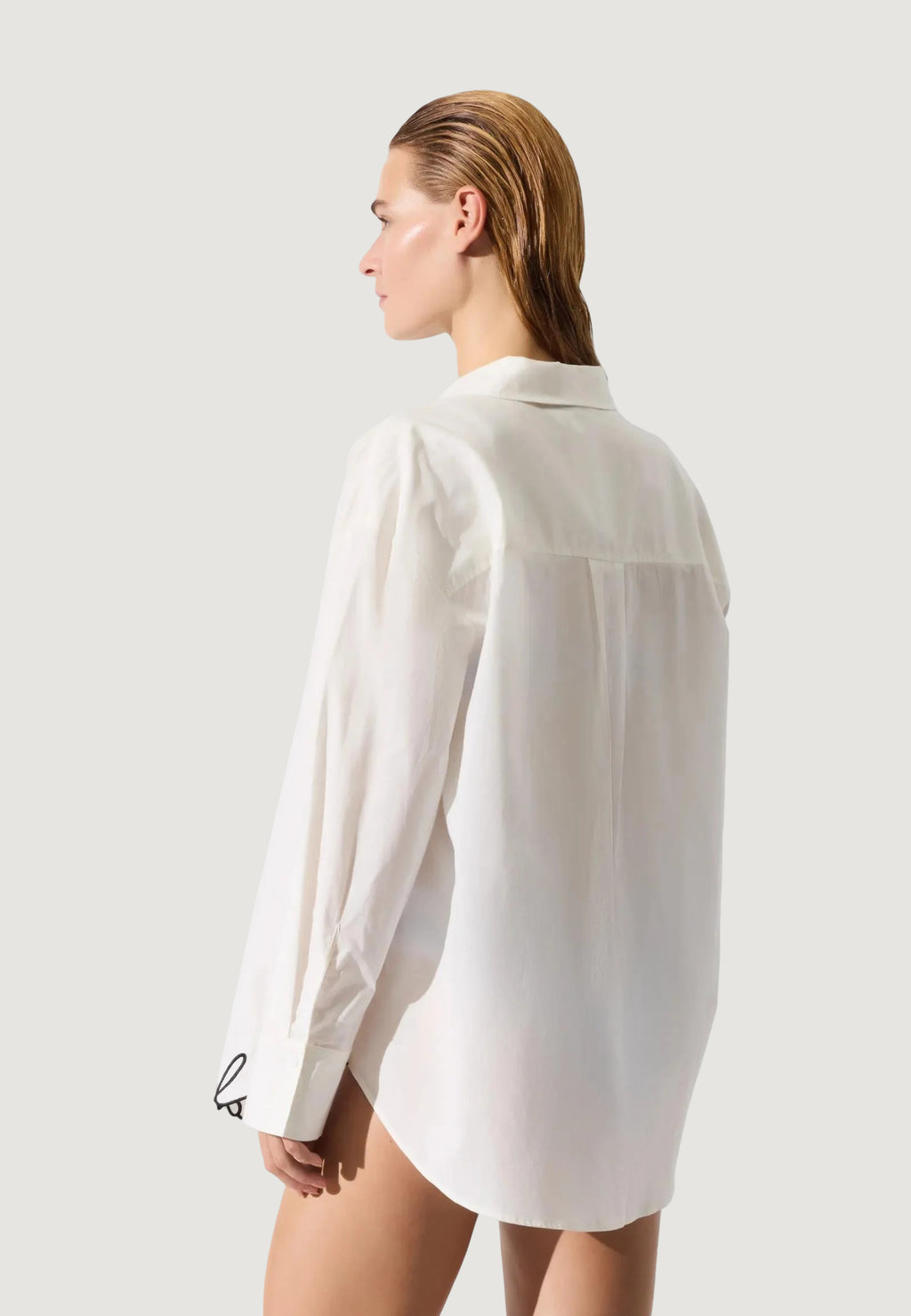 Long sleeves shirts Karl Lagerfeld Jeans OVERSIZED BEACHSHIRT