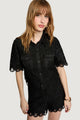 Short sleeves shirts Morgan De Toi 251-CREMA