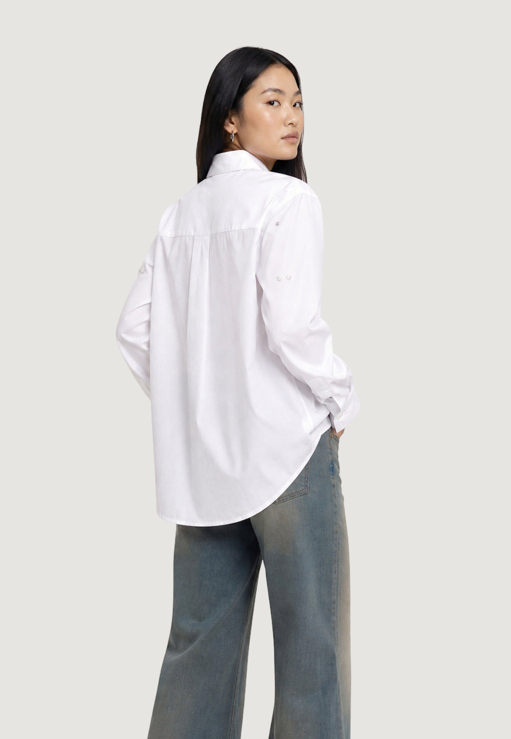 Camicia manica lunga Only ONLSARINA LORIS L/S EMB SHIRT WVN