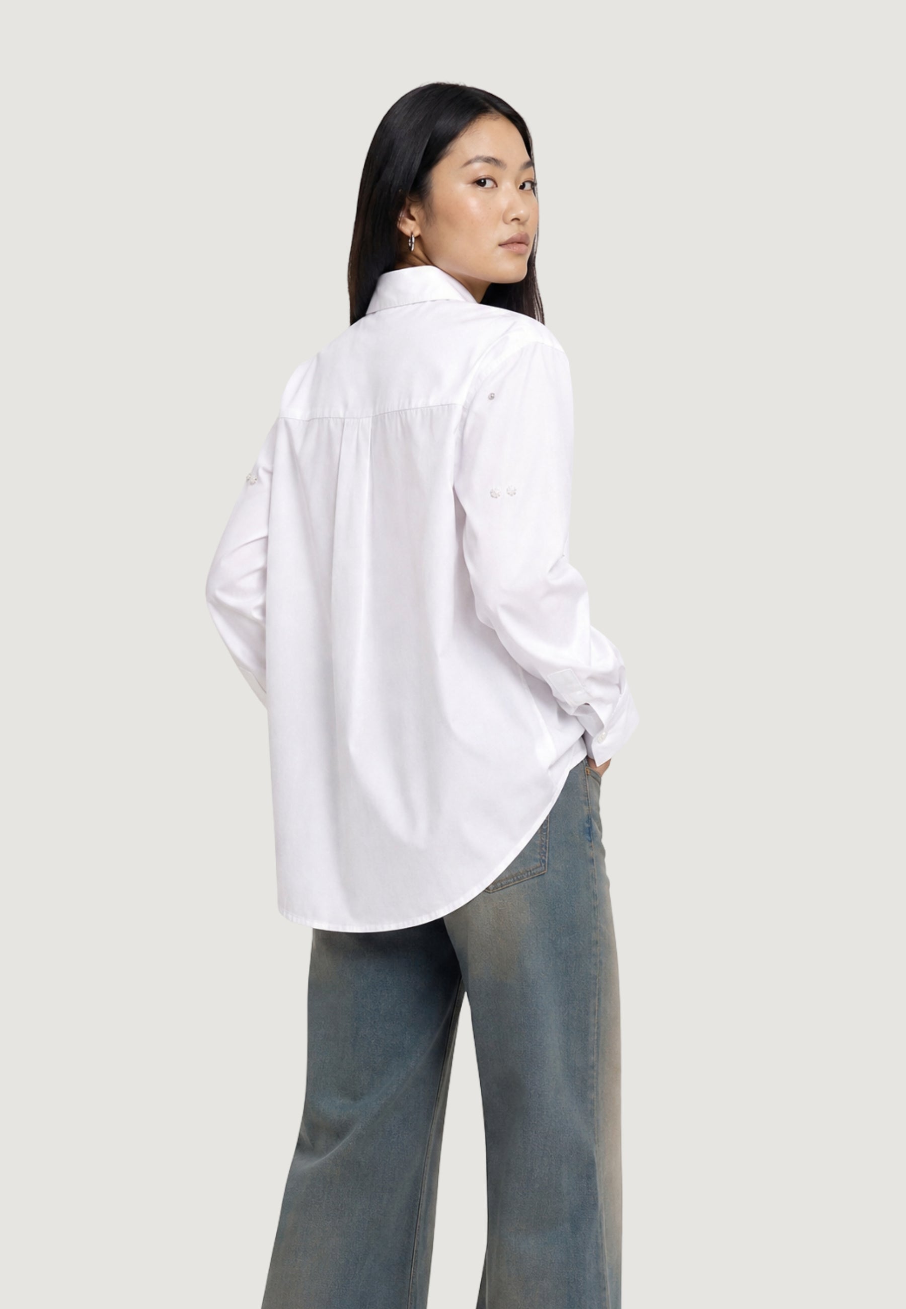Camicia manica lunga Only ONLSARINA LORIS L/S EMB SHIRT WVN
