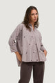 Camicia manica lunga Only NEW LINA GRACE STR EMB SHIRT NOOS WVN
