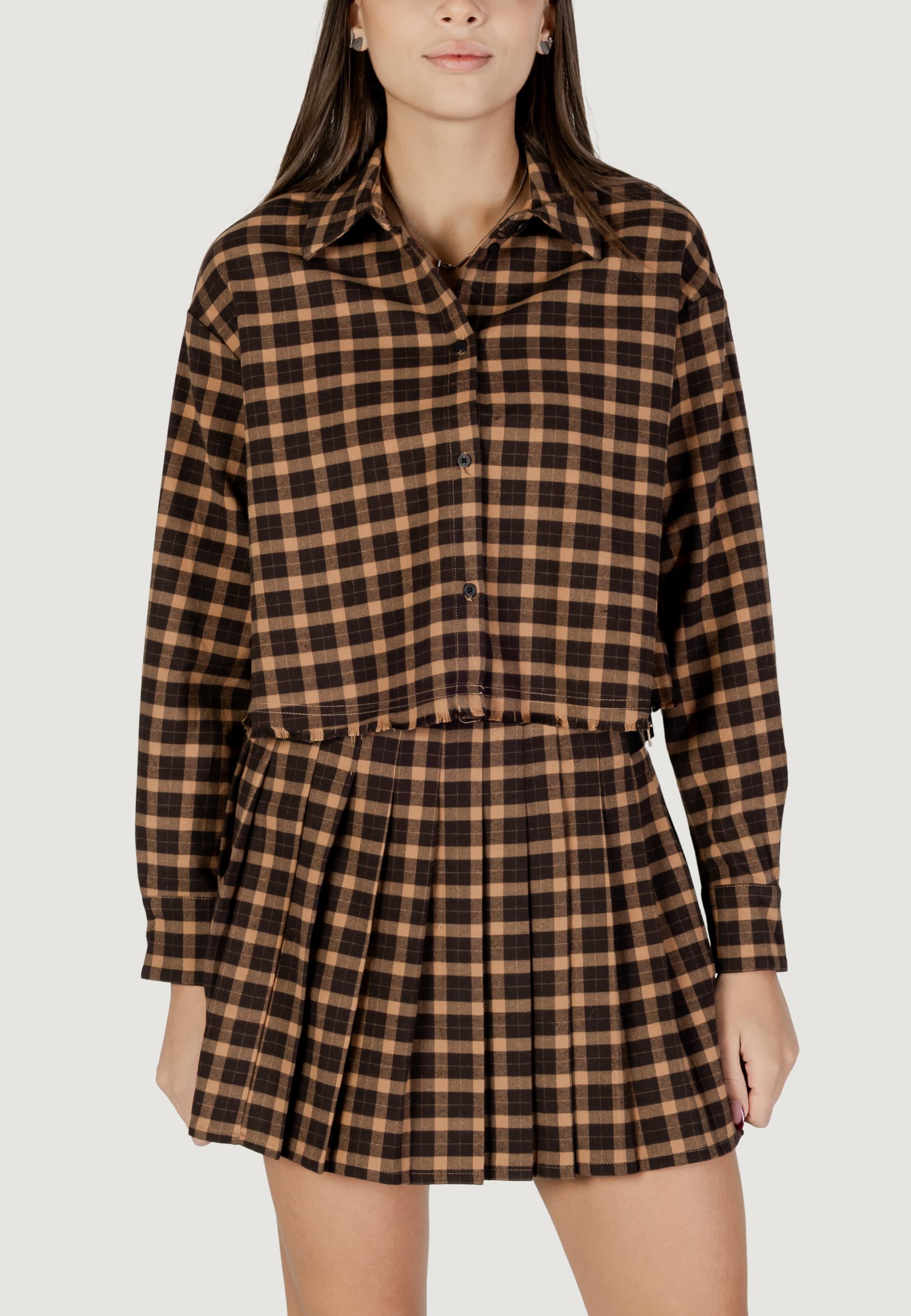 Long sleeves shirts Only Onlcat Life L/S Check Shirt Pnt