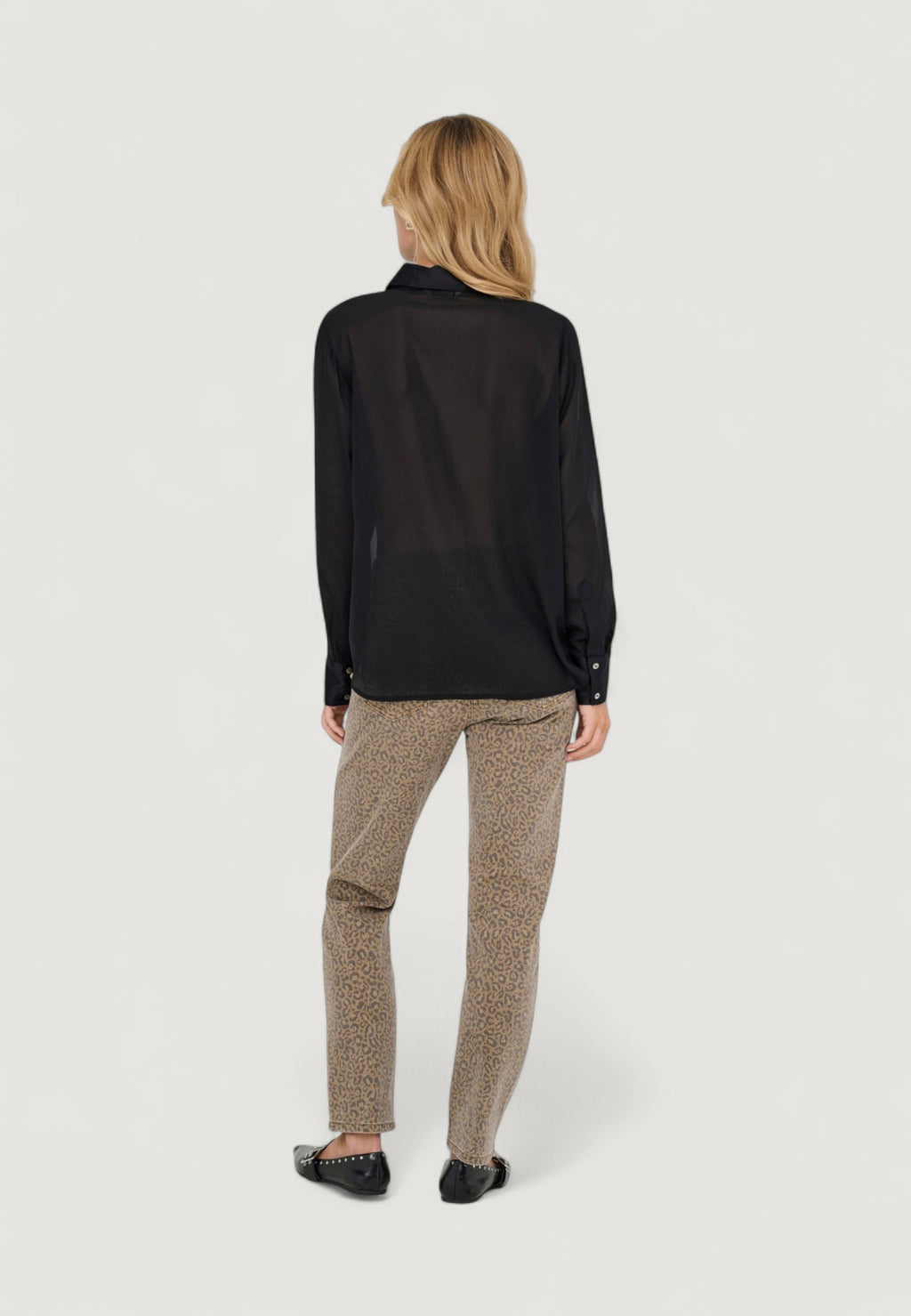 Camicia manica lunga Only Onlstar Life L/S Breeana Mix Shirt Solid
